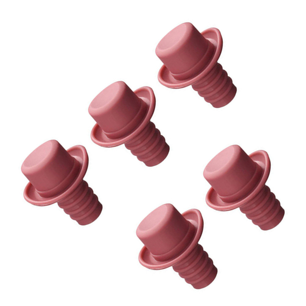 5Pcs Premium Silicone Bottle S - Wine Beer Hat recension och pris