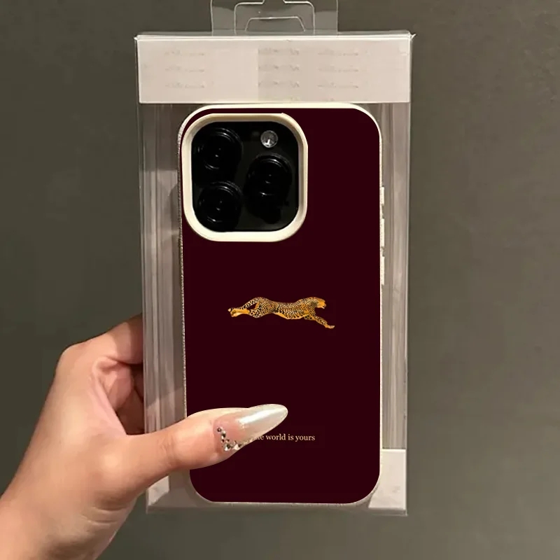 Fashion Leopard Wine Red Soft  - Wine & Beer Guayaquil recension och pris