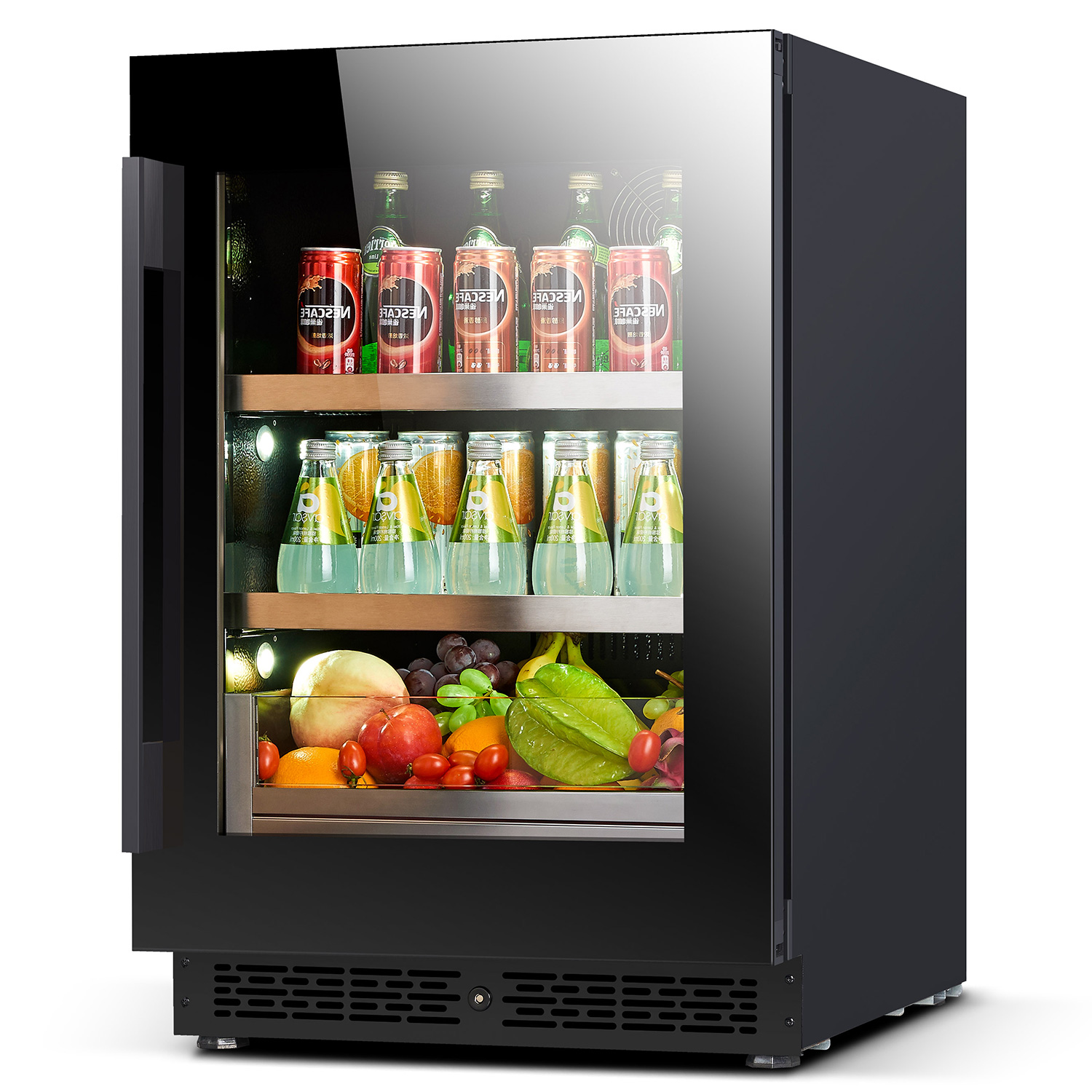 Sleek Built in Undercounter Be - Wine Beer Dual Zone recension och pris
