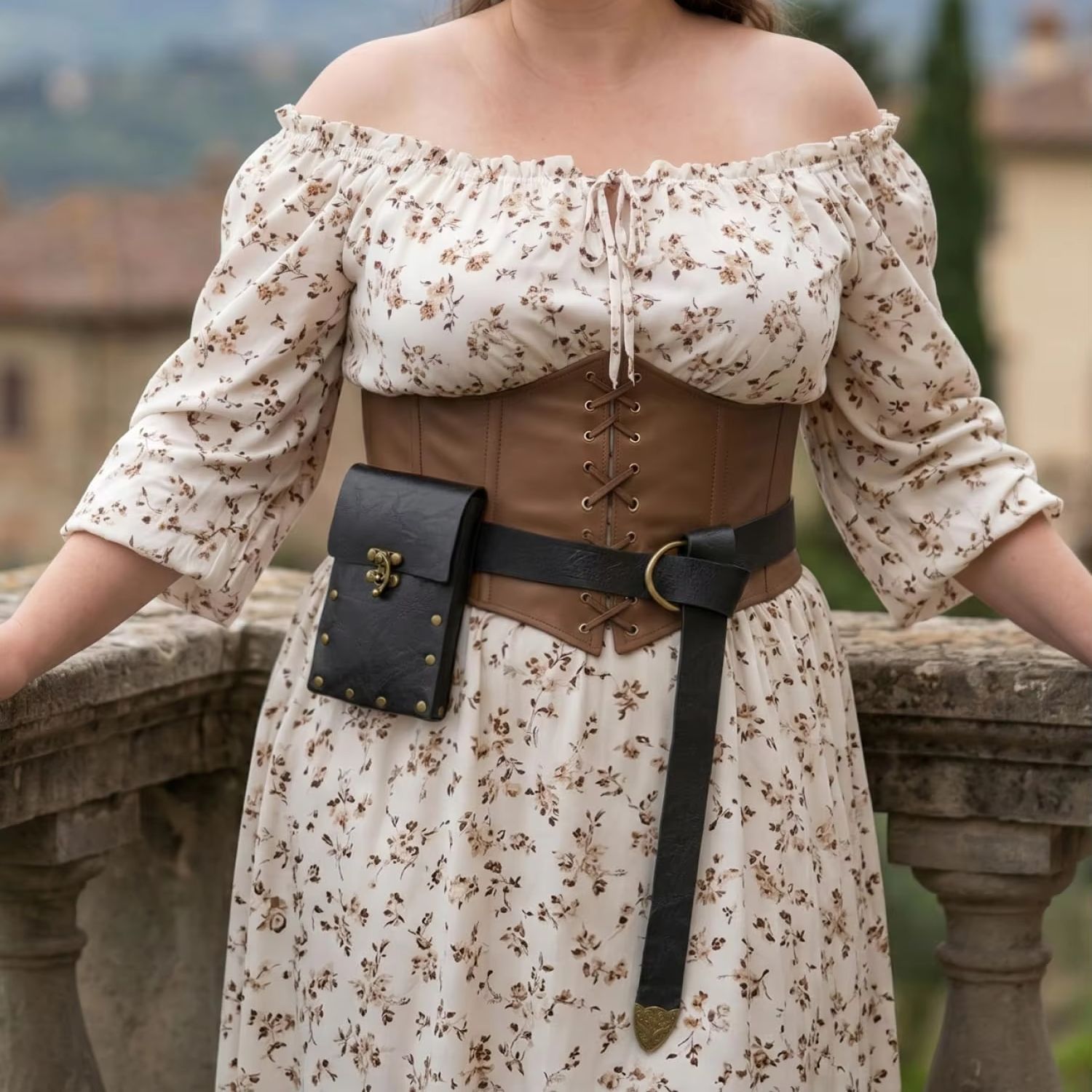 PU Leather Medieval Waist Belt - Cocktail Shaker Set recension och pris