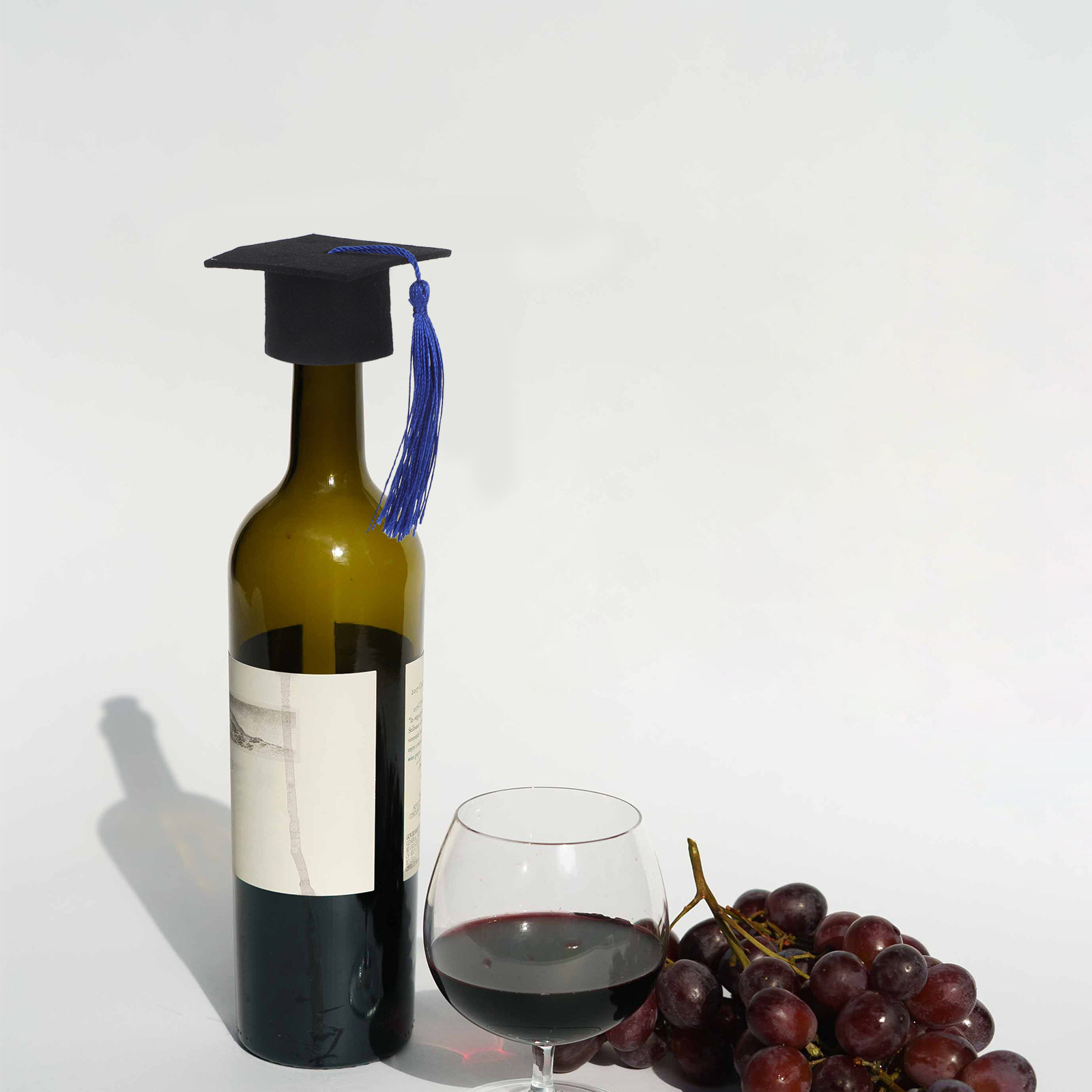 6Pcs Mini Doctoral Hat Wine Bo - Wine Beer Hat recension och pris